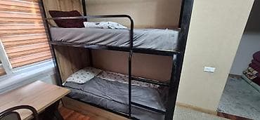 Двухъярусные кровати для общежитий/хостелов/детских комнат - Прочная