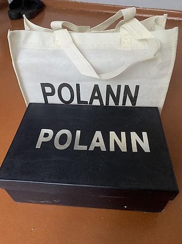 туфли polann: Босоножки, 39, Polann, Новый, цвет - Коричневый, Самовывоз — 4