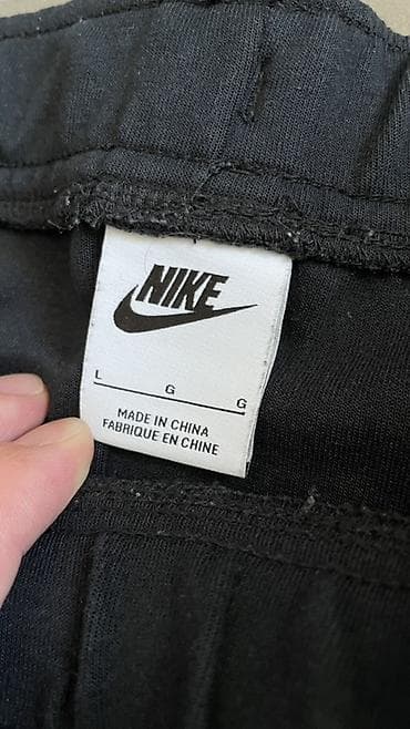 Мужские брюки, L, Nike, Б/у, цвет - Черный, Самовывоз, Бесплатная доставка, Платная доставка — 5