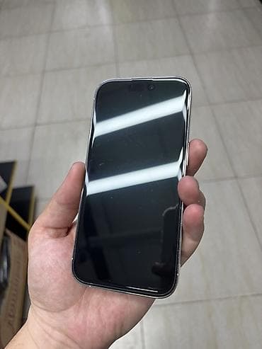 iphone 15 pri: IPhone 14 Pro, Б/у, 256 ГБ, White Titanium, 83 % — 1