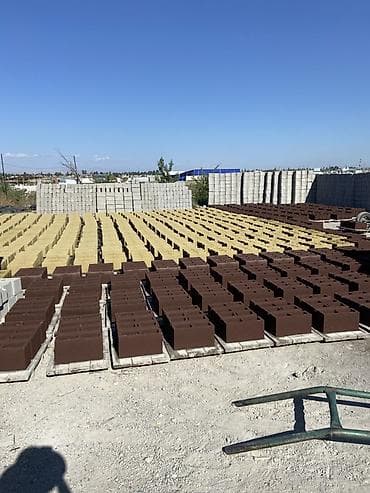 Строительный кирпич: Дубалдарды жана тосмолорду куруу үчүн кум блоктору/курулуш блоктору — 2