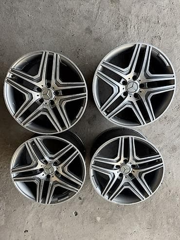 Шины и диски: Литые Диски R 20 Mercedes-Benz, Комплект, отверстий - 5, Б/у — 1