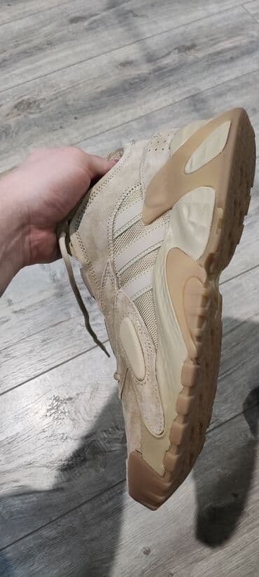 adidas smith: Мужские кроссовки, 44, Adidas Originals, Новый, цвет - Бежевый, Самовывоз — 3