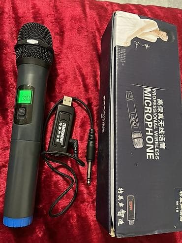 behringer um2: Беспроводной микрофон TANSENWG (профессиональная серия) Комплектация — 1