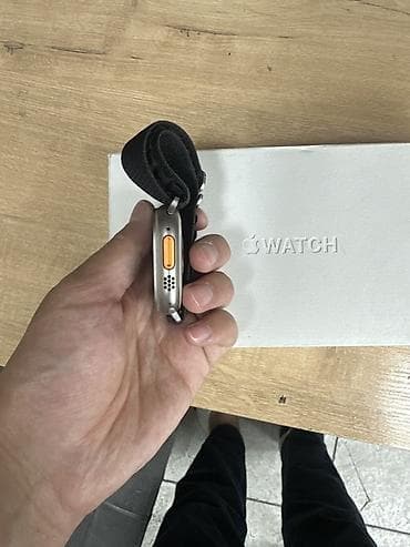 часы apple watch hermes: Apple Watch Ultra, титановый корпус В комплекте: Коробка, ремешок — 4