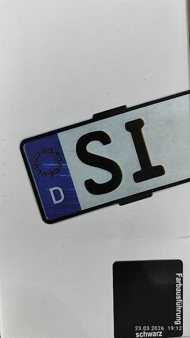 рамка номер: Комплект креплений для двух автомобильных номерных знаков (рамки — 3