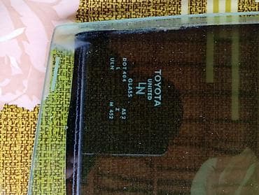 ГБО: Пара боковых стёкол для Toyota - Оригинальные тонированные стёкла — 3