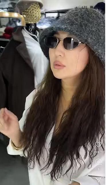 Плед, Корея, Б/у, Шерсть, Зима, Вязаный