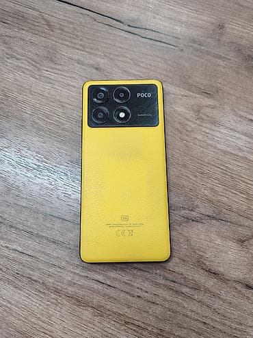 honor x6: Poco X6 Pro 5G, Б/у, 512 ГБ, цвет - Желтый, 2 SIM — 1
