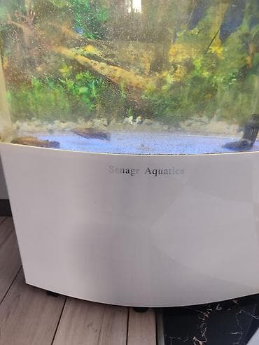аквар: Аквариум заводской Senagr Aquatics с тумбой и крышкой 120 литров — 2