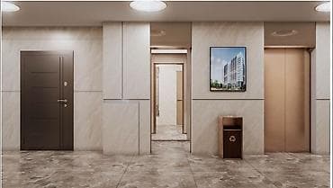 мадина резиденс: 2 комнаты, 74 м², Элитка, 3 этаж, Готовая ПСО (под самоотделку) — 7