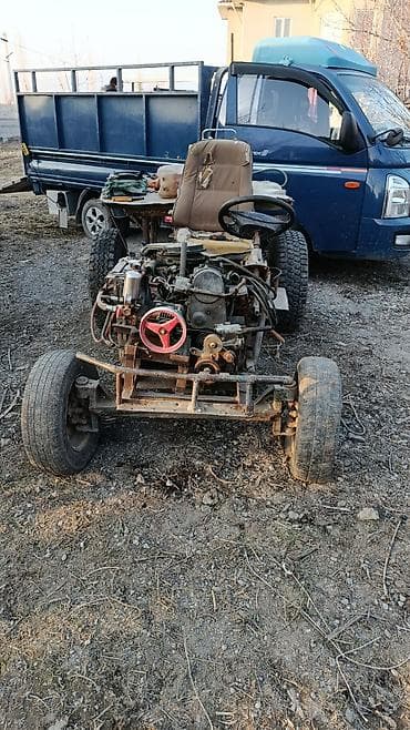 бензиновый мотоблок: Самодельный мини-трактор/мототехника на раме - Компоновка — 4