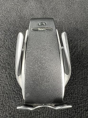mini itx: Держатель-автокрепление HOCO для смартфона с беспроводной зарядкой - — 1