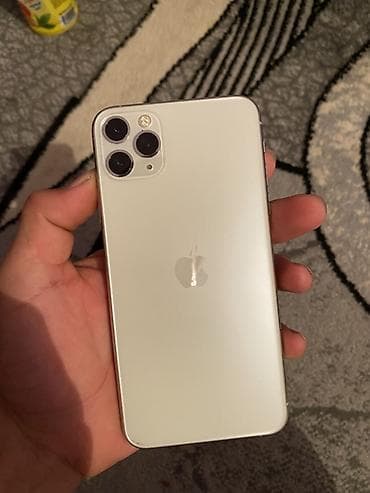 IPhone 11 Pro Max, 64 ГБ, Серебристый, 75 %