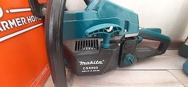Бензопила Makita CS5800. Объем двигателя: 58 куб. см (58 CC) — 2