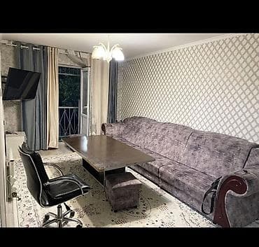 Продажа квартир: 2 комнаты, 44 м², ул. Курманжан Датка-Навои, 103 серия, 2 этаж, Свежий ремонт — 1