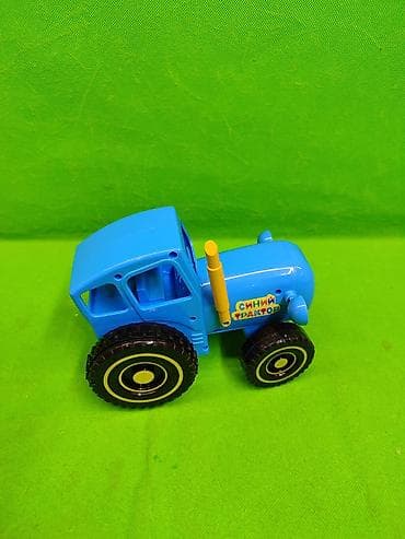 Детский транспорт: Синий трактор игрушка радиоуправляемая🌟 Комплектация товара: пульт — 3