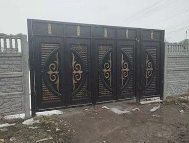 ремонт откатных ворот: Сварка | Ворота — 3