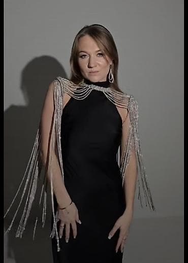 сваровский: Кейп-ожерелье с длинной бахромой из страз - Эффектный накидной — 3