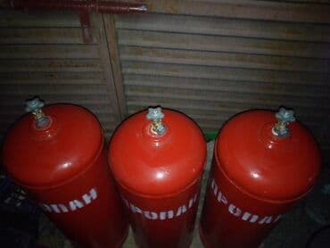 отопительные газовые котлы: Балоны пустые с новым вентилем для кафе столовых кухни стройки кровли — 1