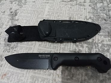 клинка: Нож Ka-Bar BK14 Becker Eskabar с ножнами. Компактный фиксированный — 1