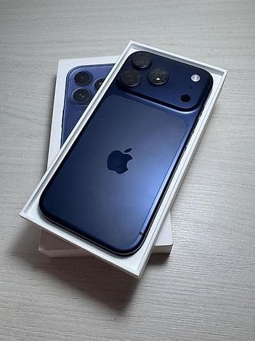 6s iphone: IPhone 17 Pro, 256 ГБ, Blue Titanium, Коробка, 100 % — 1