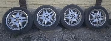 куплю резину на 17: Колеса в сборе 215 / 55 / R 17, Всесезонная, Комплект, Литые — 4