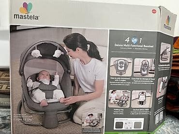 детский качеля для дома: НОВАЯ Детская колыбель-качалка Mastela 4 в 1 Deluxe Multi-Functional — 1