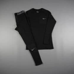 nike 37: Мужской домашний костюм, L, Новый, цвет - Черный, Платная доставка — 2