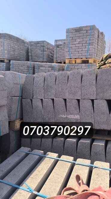 брусчатка бишкек дом брусчатки'' тротуарная плитка бордюры бишкек: Бордюр, Гарантия, Бесплатный выезд, Бесплатная доставка — 27