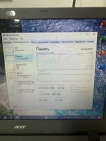 microsoft laptop 3: Ноутбук Acer 15.6" Характеристики: - Экран 15.6", матовое покрытие. - — 4