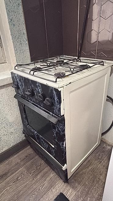 бу газовые плиты: Газовая печь, Б/у, Напольная — 3
