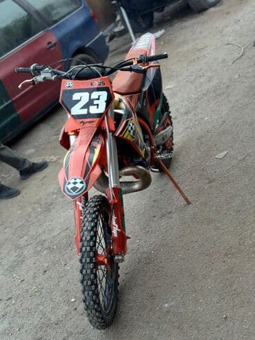 мотоцикл с автоматической коробкой передач: Эндуро 300 куб. см, Бензин, Взрослый, Б/у — 10