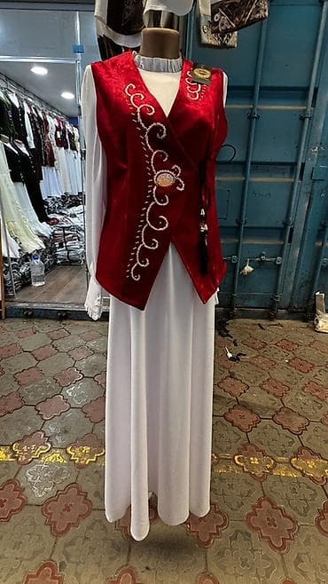 русское народное платье: Национальный костюм, Женский, 56 (3XL) — 6