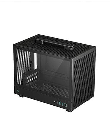 am 4: Корпус ПК, Б/у, DeepCool, Mini-ITX, цвет - Черный — 1
