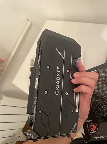 1060 ti: Видеокарта для ПК, Б/у, Gigabyte, GeForce GTX, 6 ГБ — 6