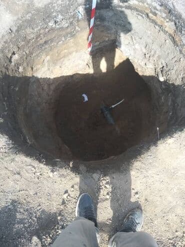 услуги бурение: Монтаж наружной канализации и дренажа под ключ - Земляные работы — 6