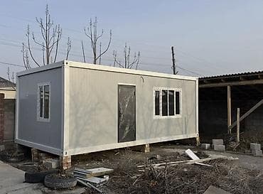 я ищу работу в кафе: Модульный контейнерный дом/офис из сэндвич‑панелей. Размеры от : 6/3 — 8