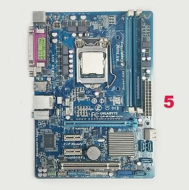 i 5: Материнская плата для ПК, Новый, Gigabyte, LGA1155, Micro-ATX — 1