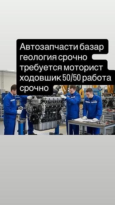 Требуется Автомеханик - Моторист, Процент от дохода