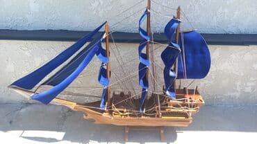 телевизор алам: Сувенир Корабль 
ручная работа — 3