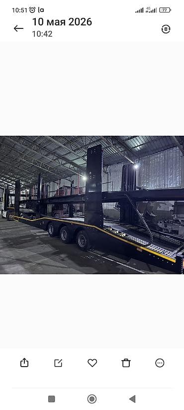 дом прицеп на колесах цена: Прицеп, Special trailer, Автовоз, от 12 т, Новый — 1