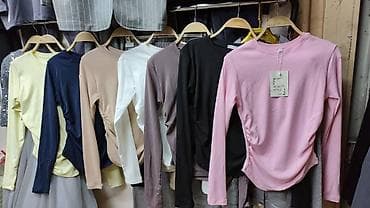 топы с длинным рукавом: Лонгслив, Все размеры — 1