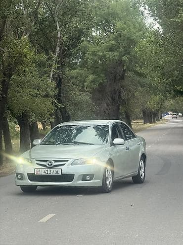 мото сатылат: Mazda 6: 2003 г., 1.8 л, Кол менен иштөөчү, Бензин, Седан — 1
