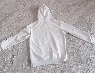 Эркектер кийими: Худи LI-NING, белое - Классический крой с длинным рукавом - Капюшон — 2
