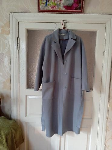 Модное. драповое. пальто. 50размера at lalafo.kg Модное. драповое. пальто. 50размера