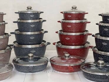 набор кухонных ножей: Набор 5 в1 !Казан-кастрюли антипригарные по складским ценам! Немецкий — 4