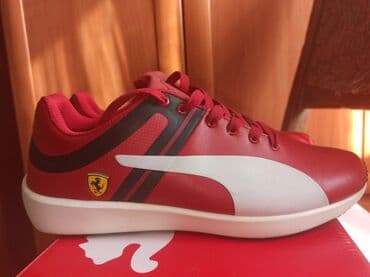 пума феррари: Мужские кроссовки, 41, Puma, Б/у, цвет - Красный, Самовывоз, Платная доставка, Бесплатная доставка — 2