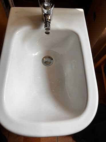 Унитаз Напольный, Б/у, Материал: Керамика