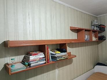 di store: Книжная полка, Б/у, ЛДСП, Подвесная, Самовывоз — 3